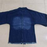 Loose Lapel Batwing Sleeve Jacket