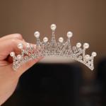 Princess Small Crown Hairpin Girls