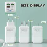 150W multi-port charger 3USB 3PD mobile phone 6 in 1 multi-port charging head 5v3.1A fast charging head