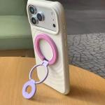 Ring Stand for Mobile Phones, Compatible with Apple and Android, Metal Multifunctional Double-Sided Magnetic Stand for Watching Shows
