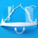 Food-Specific Catering Mask Kitchen Restaurant Hygienic Transparent Protective Mask Anti-Spit Splash Chef Saliva Mask