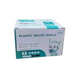 Factory in stock transparent mask catering chef hotel waiter anti-fog plastic mask anti-saliva sanitary mask