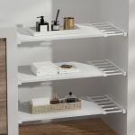 Glue-Free Wardrobe Layered Partition Cabinet Partition Storage Organizer Cabinet Wardrobe Storage Rack Dormitory Artifact