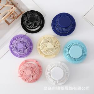 solar fan cap 180-360 rotating removable accessories USB charging small fan