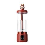 Multifunctional Cartoon, Small Household Portable Blender, Cup, Rechargeable Juice Ice Crusher