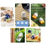 Portable 500ml 800ml Crushed Ice Electric USB Mini Wireless Juice Sport Stir Juicer