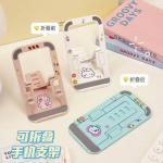 Cute Desktop Stand, Foldable and Portable, Travel-Friendly, Lazy Stand for Watching Shows, Dual-Purpose Stand for Mobile Phones and Tablets in Student Dormitories