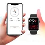 M9 Pro Accurate Non-Invasive Blood Sugar and Blood Pressure Measuring Watch, Heart Rate, Blood Oxygen, Sleep, Health Watch for the Elderly