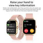 I13 Square Sports Heart Rate Sleep Monitoring Information Reminder Bluetooth Call Smart Watch