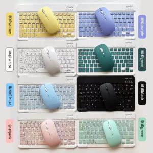 Wireless Bluetooth iPad Keyboard, Universal Magic Silent Rechargeable Bluetooth Keyboard for Mobile Phones and Tablets