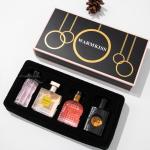 Popular Men's Cologne Set Floral Fragrance Long-Lasting Fragrance Women's Perfum