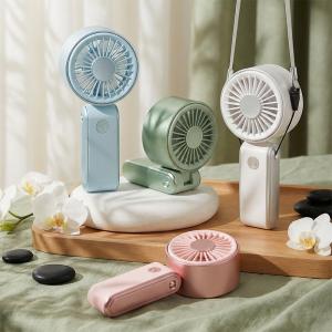Rechargeable Foldable Portable Electric Fan USB Mini Powerful Handheld Small Fan