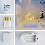 Pen of Light Steam Educational Toys Transparent Glowing Message Board Led Drawing Board Customizable Logo Commercial Creative Gift