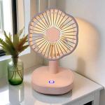 MINI FAN Desktop Fan, Loud and Powerful Night Light