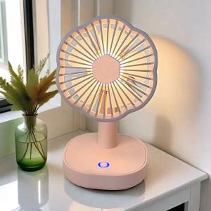MINI FAN Desktop Fan, Loud and Powerful Night Light