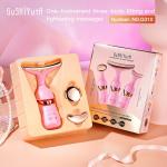Electric facial beauty device for lifting and firming V-shaped face, iontophoresis device for reducing neck wrinkles, massage device to aid absorption, wholesale and dropshipping available.