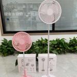 USB rechargeable folding table lamp/floor fan, portable, foldable