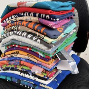 Street Vendor Women's Short-Sleeve T-Shirts, Korean Style Loose Pure Cotton Tops and Base Layers