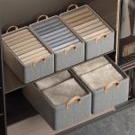 Clothes storage box, household clothes organizer, dormitory