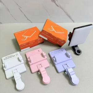 VL-60BI Mini Phone Clip Photo Fill Light for Photography, Outdoor Use, Live Streaming, and Beauty Enhancement