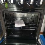 Four-gas burner stove with gas oven, manual ignition, export