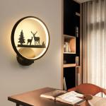 LED Full-Spectrum Wall Lamp for Bedroom, Bedside Lamp, Minimalist Style, Staircase Wall Lamp for Living Room, Study, TV Background Wall Lam