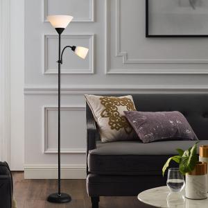 Premium selection of cross-border double-head floor lamps, modern minimalist bedroom lamps, creative sofa lamps, living room lamps, and study LED floor lamps.
