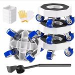 Moving essential, heavy-duty swivel caster, household 360-degree relocation tool, convenient moving helper.