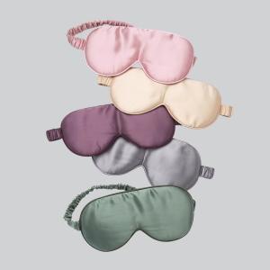High-grade double-sided mulberry silk 19 momme travel sleep silk eye mask, light-blocking solid color eye mask for sleeping.