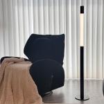 Modern minimalist retractable floor lamp, perfect for living room sofas or bedrooms, exuding a light luxury and sophisticated ambiance. Adjustable height.