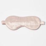 Silk Eye Mask, 100% Mulberry Silk, Moisturizing, Sleep-Protecting