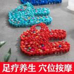 Summer slippers for bathrooms, dormitories, homes, indoor showers, breathable, hollowed-out design, foot massage, drainable and quick-drying.