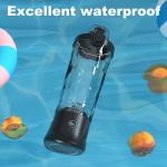Portable juicing cup with large 600ml capacity, fitness blending cup, super long battery life, two-in-one juicer