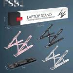N3 Folding Adjustable Cooling Stand for Laptops and Tablet PCs -