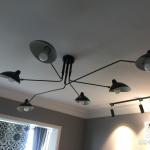 Loft Industrial Style Long-Arm Wall Lamp, Nordic Style Modern Minimalist Duckbill Creative Bedroom Living Room Pendant Light