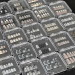 Nail art packaging box, nail storage box, transparent flip-top box, thickened display box, photo-taking acrylic gift box, nail tips