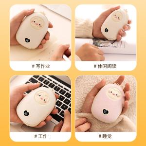 Mini portable hand warmer, newly upgraded USB rechargeable, a great gift for girls and children, perfect for hand-held use.