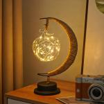 LED decorative light, star and moon light, apple Christmas light, birthday gift handmade