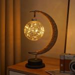 LED decorative light, star and moon light, apple Christmas light, birthday gift handmade