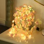 Creative LED lily of the valley string lights, artificial flower decorative lights for rooms, night lights, proposal lights, Valentine's Day atmosphere lights