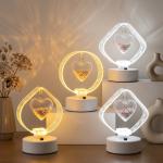 Acrylic night light, creative ambient light for parties and gatherings, mini night light, birthday gift, desktop ornament.