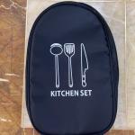 Portable outdoor cooking utensil storage bag; outdoor camping kitchenware storage bag; tableware, picnic supplies, camping tools storage.