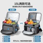 Amazon Large Insulated Lunch Box Bag, Portable Outdoor Camping Ice Pack, Waterproof and Insulated Commuter Lunch Bag