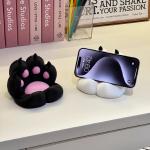 Base-style popular cat paw phone stand, creative desktop support