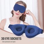 r 3D stereoscopic sleep eye mask, adjustable