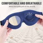 r 3D stereoscopic sleep eye mask, adjustable