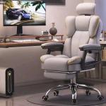 Home computer chair, reclining, comfortable for long-term sitting, gaming chair, sofa chair, desk, dormitory, live streaming, study swivel chair