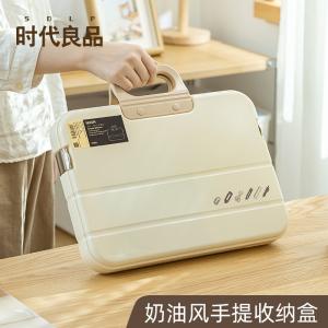 Newly upgraded portable plastic document bag, accordion case, folder, A4 calligraphy document bag, exam paper storage.