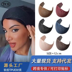 Hot-selling export hairband, anti-slip fixing, black hairband, Malaysian hair accessory source manufacturer wholesale.