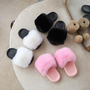 autumn/winter EVA children's fluffy slippers